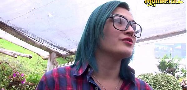 MAMACITAZ - Latina Farm Girl Clara Lucia Has Sex With A Stranger During Her Lunch Break